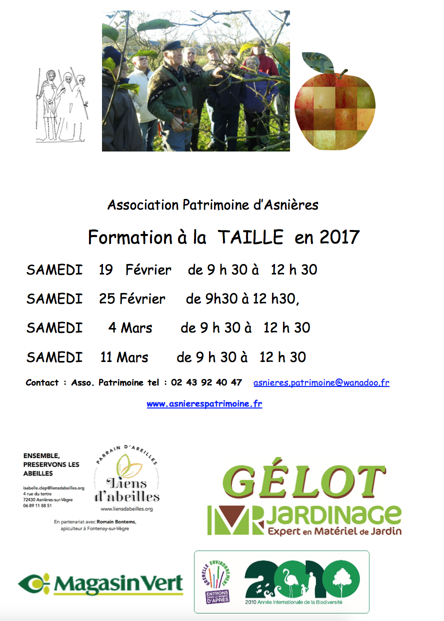 2017022 Verger - Formation taille