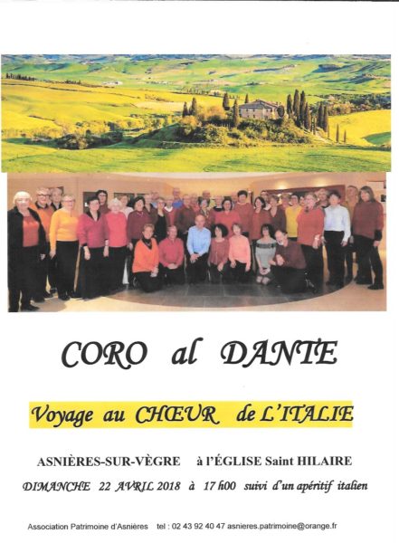 AFFICHE CORO
